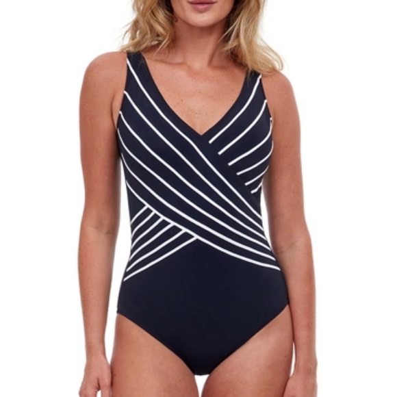 NWOT Gottex Embrace Surplice One Piece - Picture 1 of 15